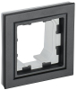 BRITE Рамка 1-ая IP44 РУ-1-БрЧ-44 черный