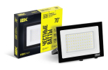 Прожектор светодиодный СДО 06-70 IP65 4000К черный IEK