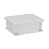 Коробка распределительная алюминиевая окрашенная,IP66, RAL9006, 128х103х55мм