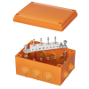 Коробка распределительная пластиковая FS огн.,IP55,150х110х70мм, 8р, 450V,6A,4мм.кв с кабельными вводами и клеммниками