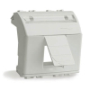 Brava белый Адаптер для информационных разъемов R&M 2 мод.