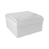 Коробка распределительная с гладкими стенками. IP56. 100х100х50мм